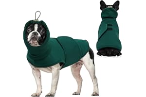 Hjyokuso Dog Anxiety Jacket With Calming Hood, Lightweight Anxiety Relief Coat For Thunder, Fireworks, Travel & Separation, Adjustable Dog Calming Vest With Ear Wrap, Anti Anxiety Dog Shirt - XL