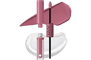 NYX Professional Makeup Rossetto Ultra Pigmentato, Brillantezza a Lunga Tenuta, No Transfer, Shine Loud, 13 Fierce Flirt