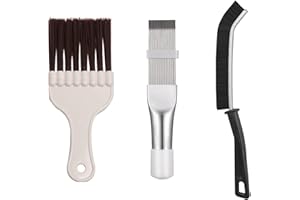 RFYTDCF Lamellenkamm, 3 Stück Kondensator Kamm Trockner Edelstahl Trockner ReinigungsbüRste Klimaanlage Kamm Klimaanlage Kondensator Flosse Kamm für Reinigen Klimaanlagen Kühlschränke