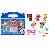 Littlest Pet Shop Figure Set Minis Beach/Farm Themed Character Figures