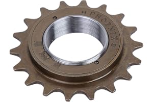 Keenso Rueda Libre de Bicicleta, piñón de Cadena de Rueda Libre de 18 Dientes Piñón Accesorio de reemplazo de Bicicleta de una Velocidad Bicicletas y Accesorios