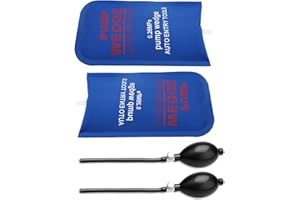 WANYI 2 Piezas Cuña de Aire de Bomba Alineada Barra de Palanca Air Wedge Pump 300 kg para la Instalación y Reparación de Hogar Automática Ventanas/Puertas de Uso Doméstico (S)