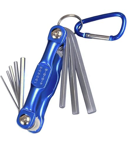 DeWalt Folding Locking Hex Key Set – Metric Allen Wrench Set, Compact And Durable