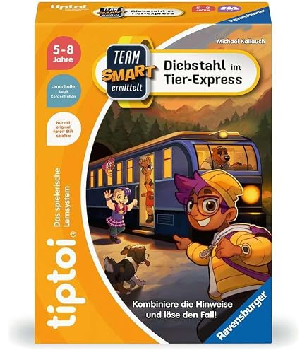 Puzzle Tiptoi « In Einsatz » 100 Pièces – Carte Interactive Allemagne, Géographie, Monuments, Rallye En Montgolfière, 5-8 Ans