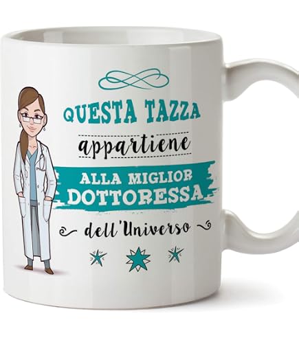 Tazza Personalizzata Per Infermiera | Ceramica Bianca Made In Italy | Lavabile In Microonde E Lavastoviglie | Regalo Con Nome - 2