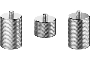 Yius Gegengewicht Gimbal Stabilisator, 3 Stück OM 4/OS MO Mobile 3 Gegengewicht Balance Zähler Gewichte Unterstützung 70 g Videoaufnahmen Zubehör für DJI OSMO Mobile 3 4 (Silber)