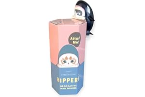 MIRO TRAVEL WEAR Hippers Bambola per cellulare. Scatola Sorpresa Mini Bambola Decorativa Collezionabile. Regali originali Christmas Gifts Ange pour teléphone Blind Box. Hipper per cellulare (Mofusand Hipper)