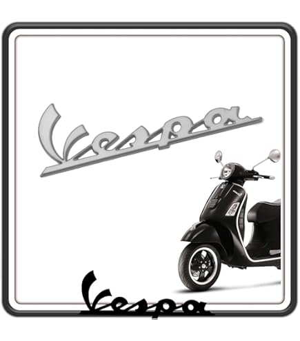Targhetta Posteriore Vespa RALLY - Petralito Service - Foto 5