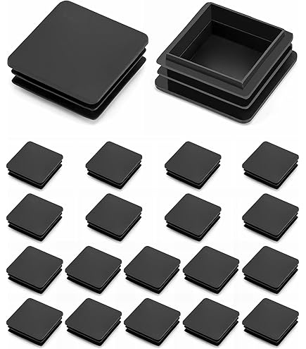 Tappi Neri Per Tubi Da 2 Pollici - Confezione Da 16 Pezzi | Protezione Per Mobili E Pavimenti - Foto 4