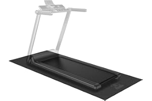 ‎HAPBEAR HAPBEAR Bodenschutzmatte Für Sportgeräte Fitnessgeräte - Hohe Dichte PVC, 152 x 76 cm / 183 x 92 cm / 213 x 92 cm x 6 mm Dicke, Bodenmatte Unter Laufband, Ellipsentrainer, Peloton Fahrradmatte