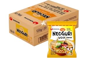 KOREAN MARKET Caja Ramen Neoguri de Marisco MILD 120gr Pack de 20