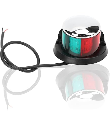 Feu D'Ancrage LED Pour Bateau 12V - 2 Milles De Visibilité, Pliable, Consommation 1.5W, IP65