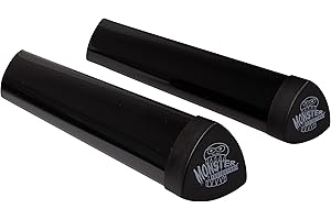 MONSTER PROTECTORS Monster TCG Gaming Prism Playmat Tube 2Pk(Opaque Black)- Won't Roll Off Surfaces-Easy in and Out Design-Store Your Card & RPG Play Mats for Pokemon Yugioh MTG Magic The Gathering DND Dungeons Dragons