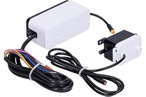 Plyisty Pompa Condensa Automatica Mini Split Silenziosa 18dB con Serbatoio di Accumulo Acqua da 50 Ml, Pompa Condensa 24 M³/h per HVAC, Deumidificatore, Forno, Condizionatore d'Aria, 110-240V 50-60HZ