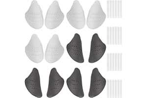 OAAO 6 Pairs of Anti-Wrinkle Shoe Protectors, Anti-Crease Shaping Shoe Protectors, Shoe Covers and Toe Anti-Wrinkle Protectors, Soft Shoe Accessories, Sports Shoe Toe Guards