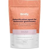Bindly Calcium Chloride Powder 500g - Ideal for Chefs, Cooks, Restaurants and Kitchen Hobbies - Molecular Cooking Spherifying