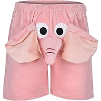 Herren Elefanten-String S M L Mit Rüssel Und Augen Gag Artikel