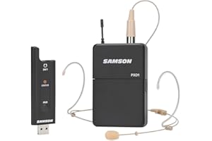 Samson - XPD2 Headset - USB Digital Wireless System - 2.4 GHz