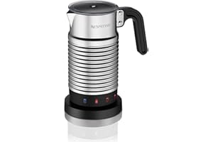 Nespresso Aeroccino 4 - Espumador de leche, color plateado