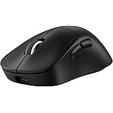 Logitech G PRO X SUPERLIGHT 2 DEX wireless gaming mouse, 60g pro-grade right-handed mouse with 5 programmable buttons, USB-C 