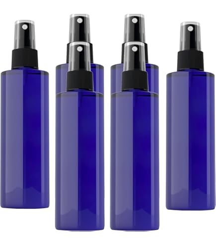 12 Flaconi Spray Da 200 Ml Con Erogatore Nero - Bottiglie Vuote Riutilizzabili Per Profumo, Pulizia E Viaggio - Foto 13