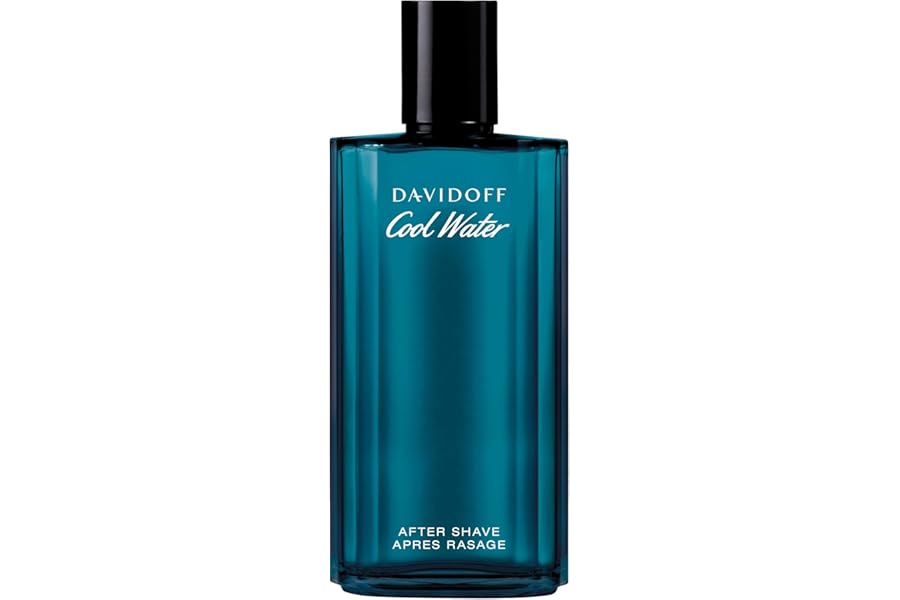 DAVIDOFF Cool Water - After Shave for Him - Aromatic Scent with Notes of Coriander, Mint, Lavender and Amber - Medium Longevity - 125 ml