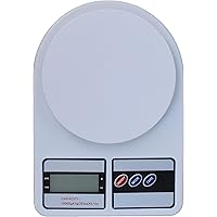 Glun Multipurpose Portable Electronic Digital Weighing Scale Weight Machine (10 Kg - with Back Light)