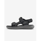Skechers BOUNDER 2.0 SANDAL - THUTTON Erkek Gri Sandalet Y&uuml;r&uuml;y&uuml;ş AyakkabısıErkek