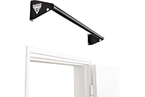 ‎PULLUP & DIP PULLUP & DIP Klimmzugstange zur Wandmontage über Türrahmen – Stabile Reckstange für Home Gym – Ideal für Klimmzüge, Chin-Ups, Beinheben & Turnringe – Robuste Stahlkonstruktion