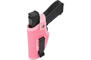 FROMSIJOE Belt holster, gun holster, tactical pistol holster, concealed carry with metal clip, for small and large guns right and left-handed users, belt holster for pistols