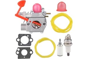 Ewillownm Compatible avec carburateur 545081855 BVM200VS compatible avec Poulan Pro McCulloch Craftsman BVM200C P200C GBV325 P325 PP320