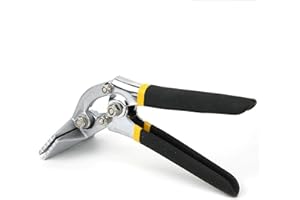 Chesoon Cintreuse de tôle, Outil d'aplatissement Manuel Ergonomique de Pince à Cintrer en Métal, Coude de 80 mm, étude Anti-confiance et à vie