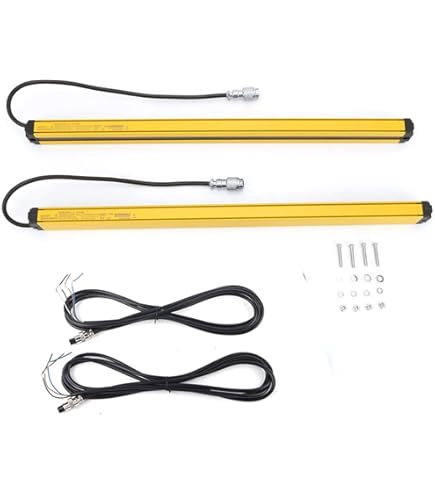 Barriera Fotoelettrica Sicurezza 12 Raggi - Guscio Alluminio IP65, Per Macchine Industriali - Foto 9