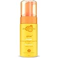 Aqualogica Glow+ Mousse Hydrating Foam Cleanser | Foaming Cleanser | Foaming Face Wash | Gentle Cleansing- 100 ml | Gently Cleanses | Hydrates Skin & Adds Glow | Evens Skin Tone