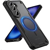 Rongep Samsung Galaxy S26 i&ccedil;in Kılıf Fusion-Rugged Manyetik [MagSafe ile Uyumlu] S26 Koruyucu Kamera Y&uuml;kseltili Arkası Yarı M