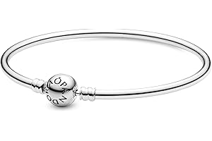 Pandora Moments Damska bransoletka z 14-karatowego różowego złota i srebra wysokiej próby na charmsy