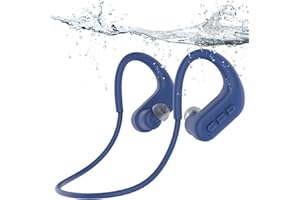 SANOTO Kopfhörer Schwimmen, In Ear Kopfhörer Bluetooth 5.4, IPX8 Unterwasser Kopfhörer Schwimen 8G MP3 Player Sport Kopfhörer zum Schwimmen Laufen, Surfen