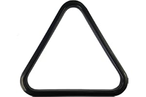 9 Ball en plastique noir américain Piscine Triangle pour 57mm balles.