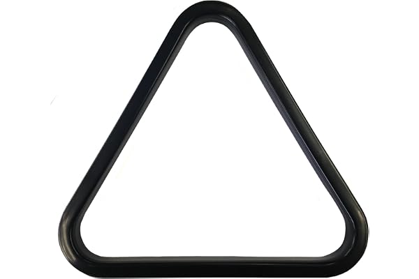 9 Ball en plastique noir américain Piscine Triangle pour 57mm balles.