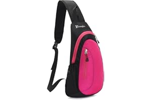 Sciphylia Bolso Pecho Hombre Impermeable Mochila Cruzada Gran Capacidad Bolsa de Pecho Antirrobo Correa única Hombro Cruzados Bandolera Cruzada para Deportes al Aire Caminar Viajar Ciclismo