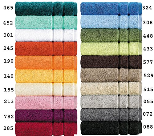 Handtücher Serie Prestige in schwerer amerikanischer Luxus-Qualität in 5 Größen und 20 Farben Größe Handtuch 50x100 cm, Farbe 190 kumquat