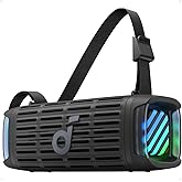 Soundcore Boom 3i by Anker, Outdoor Bluetooth Speaker, Heavy Duty, IP68, Floating, Salt Water Resistant, BassUp 2.0, Portable