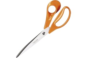 Fiskars Nożyczki uniwersalne, Długość: 25 cm, Ostrze ze stali nierdzewnej/ uchwyty z tworzywa Pomarańczowe, Klasyczne, S94, 1001538