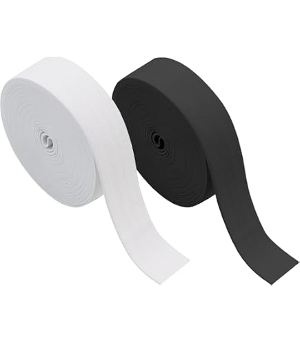 Bande élastique Plate Pasmanta 5mm - Blanc - Pour Couture Et Ceinture De Pantalon - 4m De Longueur