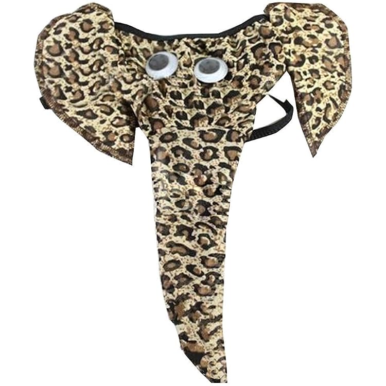 Slip élastique Homme Motif Cerf De Noël - Taille Basse, Style G-string - Cadeau Drôle Pour Saint-Valentin, Nuit De Noces - Taille Unique 66-130 Cm
