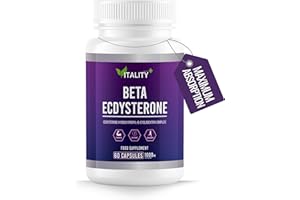 SUNSHYNE Beta Ecdysterone Supplement 1000mg | Increases Lean Muscle Mass, Exercise Performance, Strength and Protein Synthesis, Maximum Purity Formulated for Increased Absorption 60 Capsules |1 Month Supply