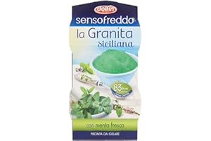 Lucgel Granita Siciliana Gusto Menta Senso Freddo Pronta da Gelare Dolfin -12 Pz da 100 ml -