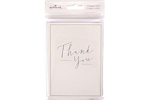 Hallmark - Tarjetas de agradecimiento (5 tarjetas, 1 diseño clásico)