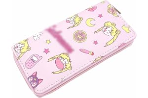FISAPBXC Sailor Moon Portafoglio, Portamonete Bambino Portafoglio Anime, Portafoglio PU, Portafoglio per Ragazzi Ragazze Bambini Fans Regalo Festa Compleanno