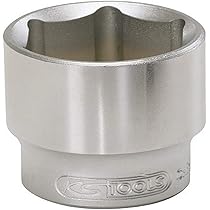 KS Tools Bussola Esagonale 1/2" 18mm - Profilo FlankTraction, Cromata, Per Uso Manuale - Foto 14